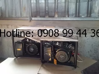 Máy phát điện gia đình 3KW Hyundai DHY4000LE - Máy trần - Chạy dầu