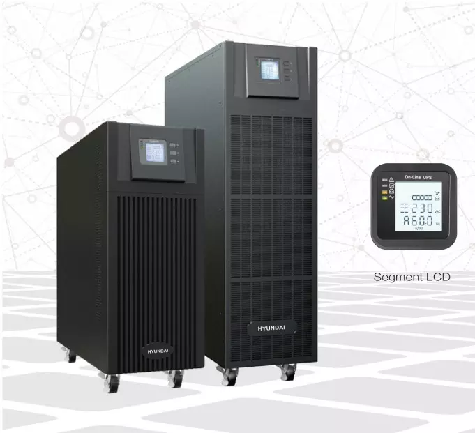 Bộ lưu điện Hyundai HD-15KH3 UPS 3 pha vào 3 pha ra 15KVA